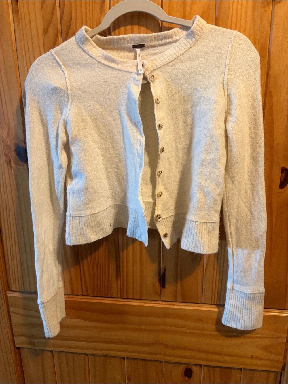 Free People Wool and Cashmere Cardigan
